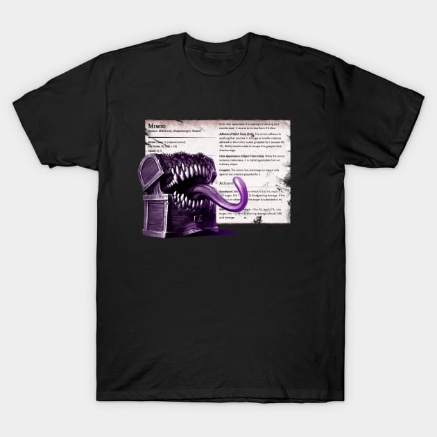 Definitely a Mimic T-Shirt by GrimmTheBeast